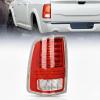 imageNilight Taillight Assembly Compatible with 2013 2014 2015 2016 2017 2018 Dodge Ram 1500 20142018 Ram 2500 3500 LED Style Driver Side and Passenger Side Rear Tail Light with BulbsRed Chrome