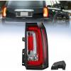 imageNilight Taillight Assembly Compatible with 2015 2016 2017 2018 2019 2020 GMC Yukon and Yukon XL 20152018 submodel Denali SLE SLT LED Type Tail Lights Rear Lamp Replacement Passenger SidePassenger Side