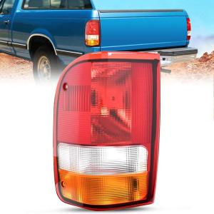 imageNilight Taillight Assembly Compatible with 1993 1994 1995 1996 1997 Ford Ranger Dark Red Tail Light OE Style Rear Lamp Replacement Driver SideRedDriver Side