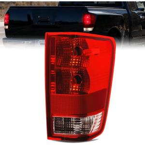 imageNilight Taillight Assembly Compatible with 2004 2005 2006 2007 2008 2009 2010 2011 2012 2013 2014 2015 Nissan Titan Tail Light OE Style Rear Lamp Replacement Driver Side Red LensPassenger Side