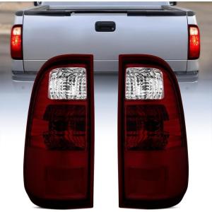 imageNilight Taillight Assembly Compatible with 2008 2009 2010 2011 2012 2013 2014 2015 2016 Ford F250 F350 F450 Super Duty Rear Tail Light Lamp Replacement OE Style Driver Side Dark RedDark RedPair