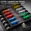 image:imageNilight 5 Amp Standard Fuse 10 Pack Auto Fuses ATCATO Standard Regular Fuse Blade 5A Car Truck Boat Marine RV10PCS 5AMP Standard Fuses