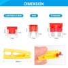 image:imageNilight 5 Amp Standard Fuse 10 Pack Auto Fuses ATCATO Standard Regular Fuse Blade 5A Car Truck Boat Marine RV306PCS 3 Style Fuses wCircuit Tester