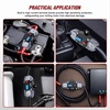 image:imageNilight Circuit Breaker 200 Amp with Manual Reset 12V42V Overload Protection Resettable Switch Trolling Motor Auto Car Stereo Audio Inline Fuse Block Holders Inverter for Automotive RV Marine BoatCircuit Breaker D