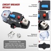 image:imageNilight Circuit Breaker 200 Amp with Manual Reset 12V42V Overload Protection Resettable Switch Trolling Motor Auto Car Stereo Audio Inline Fuse Block Holders Inverter for Automotive RV Marine BoatCircuit Breaker D
