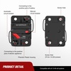 image:imageNilight Circuit Breaker 200 Amp with Manual Reset 12V42V Overload Protection Resettable Switch Trolling Motor Auto Car Stereo Audio Inline Fuse Block Holders Inverter for Automotive RV Marine BoatCircuit Breaker A