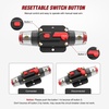 image:imageNilight Circuit Breaker 200 Amp with Manual Reset 12V42V Overload Protection Resettable Switch Trolling Motor Auto Car Stereo Audio Inline Fuse Block Holders Inverter for Automotive RV Marine BoatCircuit Breaker B