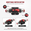 image:imageNilight Circuit Breaker 200 Amp with Manual Reset 12V42V Overload Protection Resettable Switch Trolling Motor Auto Car Stereo Audio Inline Fuse Block Holders Inverter for Automotive RV Marine BoatCircuit Breaker B