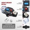 image:imageNilight Circuit Breaker 200 Amp with Manual Reset 12V42V Overload Protection Resettable Switch Trolling Motor Auto Car Stereo Audio Inline Fuse Block Holders Inverter for Automotive RV Marine BoatCircuit Breaker D