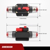 image:imageNilight Circuit Breaker 200 Amp with Manual Reset 12V42V Overload Protection Resettable Switch Trolling Motor Auto Car Stereo Audio Inline Fuse Block Holders Inverter for Automotive RV Marine BoatCircuit Breaker B