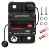 image:imageNilight Circuit Breaker 200 Amp with Manual Reset 12V42V Overload Protection Resettable Switch Trolling Motor Auto Car Stereo Audio Inline Fuse Block Holders Inverter for Automotive RV Marine BoatCircuit Breaker A