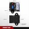 image:imageNilight Circuit Breaker 200 Amp with Manual Reset 12V42V Overload Protection Resettable Switch Trolling Motor Auto Car Stereo Audio Inline Fuse Block Holders Inverter for Automotive RV Marine BoatCircuit Breaker C