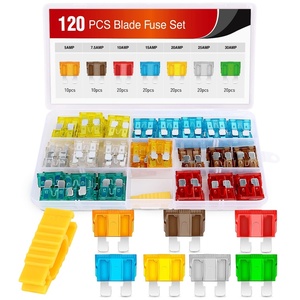 image:imageNilight 5 Amp Standard Fuse 10 Pack Auto Fuses ATCATO Standard Regular Fuse Blade 5A Car Truck Boat Marine RV120PCS Standard Fuses