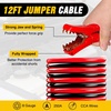 image:imageNilight Car Emergency Kit with Jumper Cable First Aid Kit Safety Assistance Tools for Travel Camping Outdoor Cars Truck SUV RV Roadside Essentials with Flash LightEssential Kit Tool SetTire Repair Fuse kit