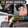 image:imageNilight Car Emergency Kit with Jumper Cable First Aid Kit Safety Assistance Tools for Travel Camping Outdoor Cars Truck SUV RV Roadside Essentials with Flash LightEssential KitAir Compressor