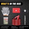 image:imageNilight Car Emergency Kit with Jumper Cable First Aid Kit Safety Assistance Tools for Travel Camping Outdoor Cars Truck SUV RV Roadside Essentials with Flash LightBasic Essential Kit