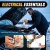 image:imageNilight Car Emergency Kit with Jumper Cable First Aid Kit Safety Assistance Tools for Travel Camping Outdoor Cars Truck SUV RV Roadside Essentials with Flash LightEssential KitDigital Air Compressor