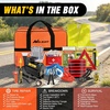 image:imageNilight Car Emergency Kit with Jumper Cable First Aid Kit Safety Assistance Tools for Travel Camping Outdoor Cars Truck SUV RV Roadside Essentials with Flash LightEssential KitDigi Air CompressorTire Fuse kit