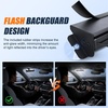 image:imageNilight 8LED Green White Traffic Advisor Strobe Light Bar with Vacuum Suction Emergency Dash Warning Hazard Safety Flashing Lights FrontRear Windshield Visor for Truck Police Construction VehiclesWhite