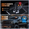 image:imageNilight 8LED Green White Traffic Advisor Strobe Light Bar with Vacuum Suction Emergency Dash Warning Hazard Safety Flashing Lights FrontRear Windshield Visor for Truck Police Construction VehiclesAmber White