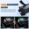 image:imageNilight 8LED Green White Traffic Advisor Strobe Light Bar with Vacuum Suction Emergency Dash Warning Hazard Safety Flashing Lights FrontRear Windshield Visor for Truck Police Construction VehiclesGreen White