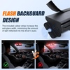image:imageNilight 8LED Green White Traffic Advisor Strobe Light Bar with Vacuum Suction Emergency Dash Warning Hazard Safety Flashing Lights FrontRear Windshield Visor for Truck Police Construction VehiclesRed