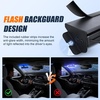 image:imageNilight 8LED Green White Traffic Advisor Strobe Light Bar with Vacuum Suction Emergency Dash Warning Hazard Safety Flashing Lights FrontRear Windshield Visor for Truck Police Construction VehiclesBlue