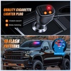 image:imageNilight 8LED Green White Traffic Advisor Strobe Light Bar with Vacuum Suction Emergency Dash Warning Hazard Safety Flashing Lights FrontRear Windshield Visor for Truck Police Construction VehiclesRed Blue