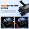 image:imageNilight 8LED Green White Traffic Advisor Strobe Light Bar with Vacuum Suction Emergency Dash Warning Hazard Safety Flashing Lights FrontRear Windshield Visor for Truck Police Construction VehiclesBlue White