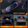 image:imageNilight 8LED Green White Traffic Advisor Strobe Light Bar with Vacuum Suction Emergency Dash Warning Hazard Safety Flashing Lights FrontRear Windshield Visor for Truck Police Construction VehiclesRed White