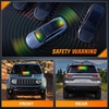 image:imageNilight 8LED Green White Traffic Advisor Strobe Light Bar with Vacuum Suction Emergency Dash Warning Hazard Safety Flashing Lights FrontRear Windshield Visor for Truck Police Construction VehiclesAmber Green