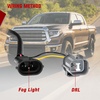 image:imageNilight LED Fog Light Assembly Compatible with 2014 2015 2016 2017 2018 2019 2020 2021 Toyota Tundra Fog Lamps with DRL Clear Lens Driver and Passenger Side20142021 Toyota Tundra LED