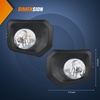 image:imageNilight LED Fog Light Assembly Compatible with 2014 2015 2016 2017 2018 2019 2020 2021 Toyota Tundra Fog Lamps with DRL Clear Lens Driver and Passenger Side20162023 Toyota Tacoma Clear
