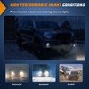 image:imageNilight LED Fog Light Assembly Compatible with 2014 2015 2016 2017 2018 2019 2020 2021 Toyota Tundra Fog Lamps with DRL Clear Lens Driver and Passenger Side20052011 Tacoma20072013 Tundra Smoke