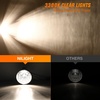image:imageNilight LED Fog Light Assembly Compatible with 2014 2015 2016 2017 2018 2019 2020 2021 Toyota Tundra Fog Lamps with DRL Clear Lens Driver and Passenger Side20052011 Tacoma20072013 Tundra Clear