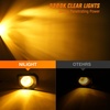 image:imageNilight LED Fog Light Assembly Compatible with 2014 2015 2016 2017 2018 2019 2020 2021 Toyota Tundra Fog Lamps with DRL Clear Lens Driver and Passenger Side20162023 Toyota Tacoma Amber