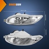 image:imageNilight LED Fog Light Assembly Compatible with 2014 2015 2016 2017 2018 2019 2020 2021 Toyota Tundra Fog Lamps with DRL Clear Lens Driver and Passenger Side20022004 Toyota Camry20052008 Corolla