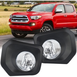 image:imageNilight LED Fog Light Assembly Compatible with 2014 2015 2016 2017 2018 2019 2020 2021 Toyota Tundra Fog Lamps with DRL Clear Lens Driver and Passenger Side20162023 Toyota Tacoma Clear