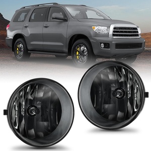 image:imageNilight LED Fog Light Assembly Compatible with 2014 2015 2016 2017 2018 2019 2020 2021 Toyota Tundra Fog Lamps with DRL Clear Lens Driver and Passenger Side20052011 Tacoma20072013 Tundra Smoke