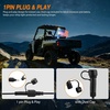 image:imageNilight LED Whip Light 1PC 3FT Spiral RGB Antenna Whips with Spring Base AppRemote Control DIY Chasing Patterns Brake amp Reverse Lights for Side by Side ATV UTV RZR CanAm Buggy JeepRGBQuick Connect Base w Spring
