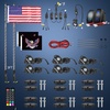 image:imageNilight LED Whip Light 1PC 3FT Spiral RGB Antenna Whips with Spring Base AppRemote Control DIY Chasing Patterns Brake amp Reverse Lights for Side by Side ATV UTV RZR CanAm Buggy JeepRGBQuick Connect Base