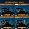 image:imageNilight LED Whip Light 1PC 3FT Spiral RGB Antenna Whips with Spring Base AppRemote Control DIY Chasing Patterns Brake amp Reverse Lights for Side by Side ATV UTV RZR CanAm Buggy JeepRGBQuick Connect Base w Spring