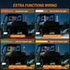 image:imageNilight LED Whip Light 1PC 3FT Spiral RGB Antenna Whips with Spring Base AppRemote Control DIY Chasing Patterns Brake amp Reverse Lights for Side by Side ATV UTV RZR CanAm Buggy JeepRGBQuick Connect Base w Spring