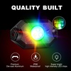 image:imageNilight LED Whip Light 1PC 3FT Spiral RGB Antenna Whips with Spring Base AppRemote Control DIY Chasing Patterns Brake amp Reverse Lights for Side by Side ATV UTV RZR CanAm Buggy JeepRGBQuick Connect Base
