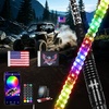 image:imageNilight LED Whip Light 1PC 3FT Spiral RGB Antenna Whips with Spring Base AppRemote Control DIY Chasing Patterns Brake amp Reverse Lights for Side by Side ATV UTV RZR CanAm Buggy JeepRGBQuick Connect Base w Spring