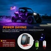 image:imageNilight LED Whip Light 1PC 3FT Spiral RGB Antenna Whips with Spring Base AppRemote Control DIY Chasing Patterns Brake amp Reverse Lights for Side by Side ATV UTV RZR CanAm Buggy JeepRGBQuick Connect Base w Spring