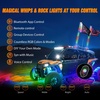 image:imageNilight LED Whip Light 1PC 3FT Spiral RGB Antenna Whips with Spring Base AppRemote Control DIY Chasing Patterns Brake amp Reverse Lights for Side by Side ATV UTV RZR CanAm Buggy JeepRGBQuick Connect Base