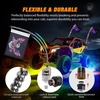 image:imageNilight LED Whip Light 1PC 3FT Spiral RGB Antenna Whips with Spring Base AppRemote Control DIY Chasing Patterns Brake amp Reverse Lights for Side by Side ATV UTV RZR CanAm Buggy JeepRGBQuick Connect Base