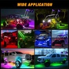 image:imageNilight LED Whip Light 1PC 3FT Spiral RGB Antenna Whips with Spring Base AppRemote Control DIY Chasing Patterns Brake amp Reverse Lights for Side by Side ATV UTV RZR CanAm Buggy JeepRGBQuick Connect Base