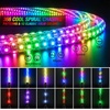 image:imageNilight LED Whip Light 1PC 3FT Spiral RGB Antenna Whips with Spring Base AppRemote Control DIY Chasing Patterns Brake amp Reverse Lights for Side by Side ATV UTV RZR CanAm Buggy JeepRGBQuick Connect Base w Spring